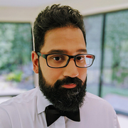 Man with glasses and beard