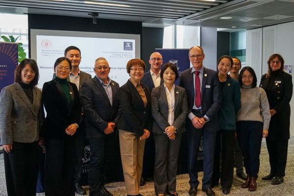 A delegation from Shanghai University of Finance and Economics, led by its Vice President, visited FBE in May 2025.