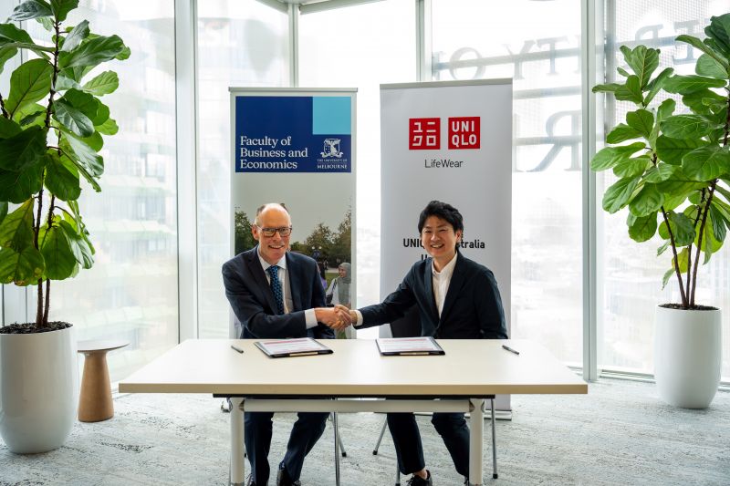 UNIQLO and University of Melbourne signing three-year MoU