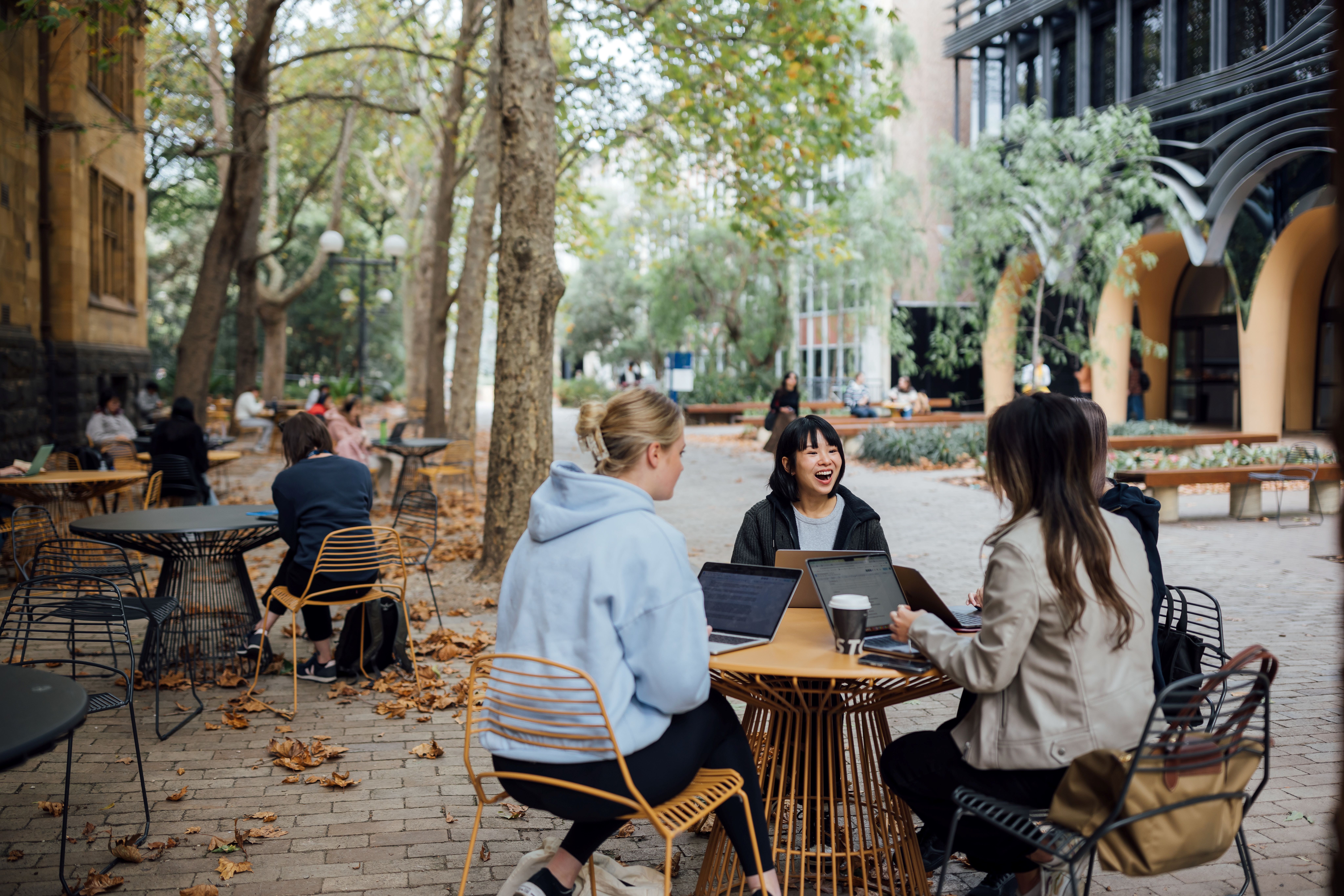 Students on Campus