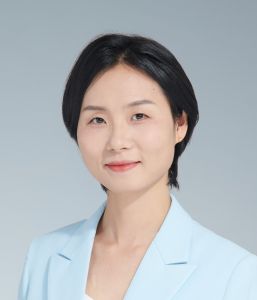 Image for A woman wearing a blue suit