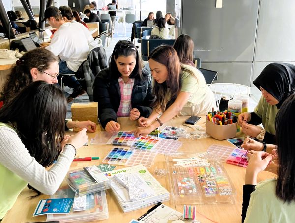 Bracelet Making at Chats and Snacks
