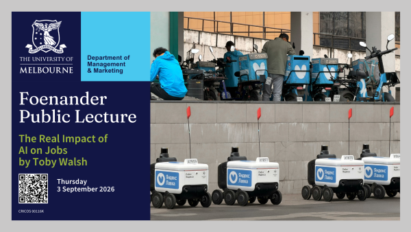 Foenander Public Lecture 2026 Foenander Public Lecture 2026