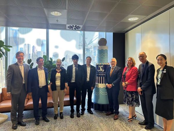 A delegation from City University of Hong Kong, led by the Associate Provost (Academic Affairs), visiting FBE in Dec 2025.