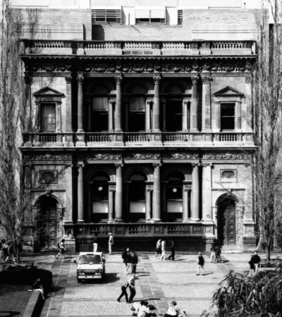 Old Commerce building from front