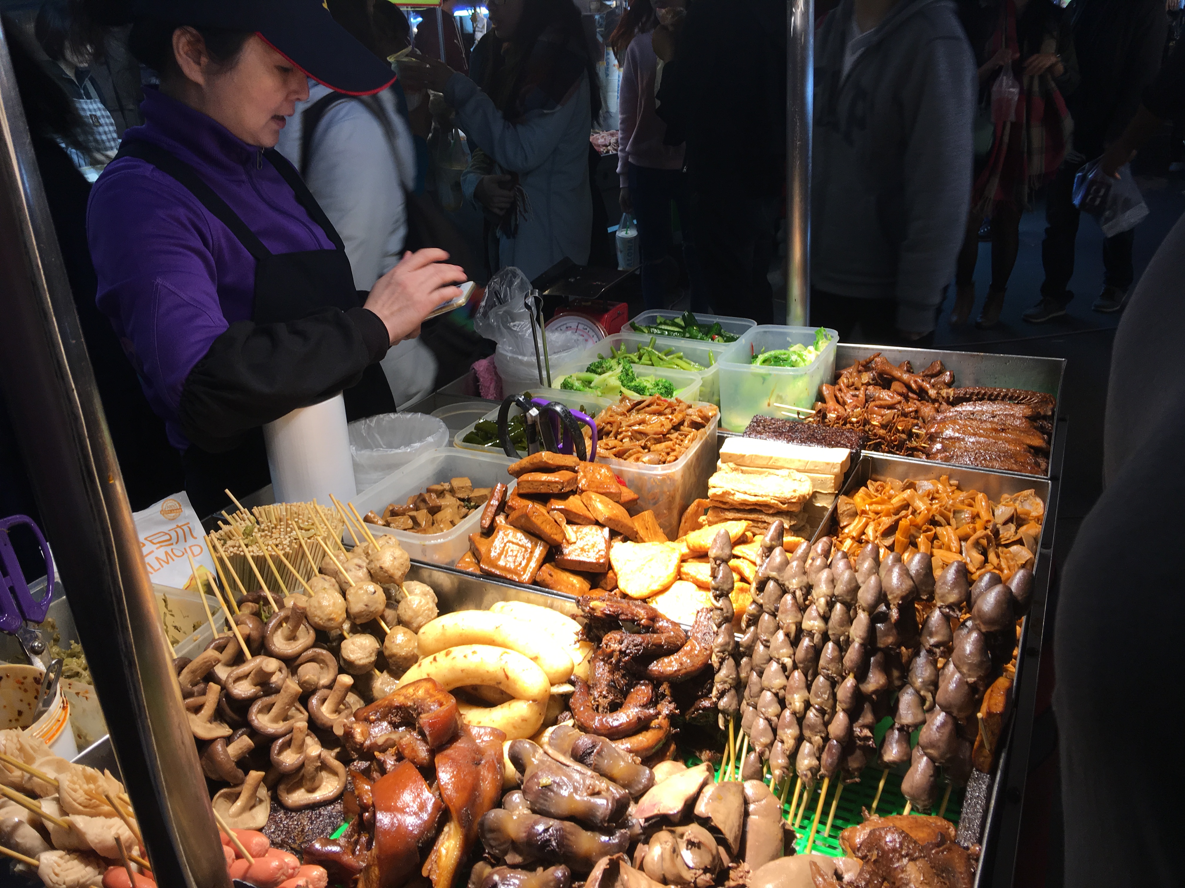 food market, taiwan
