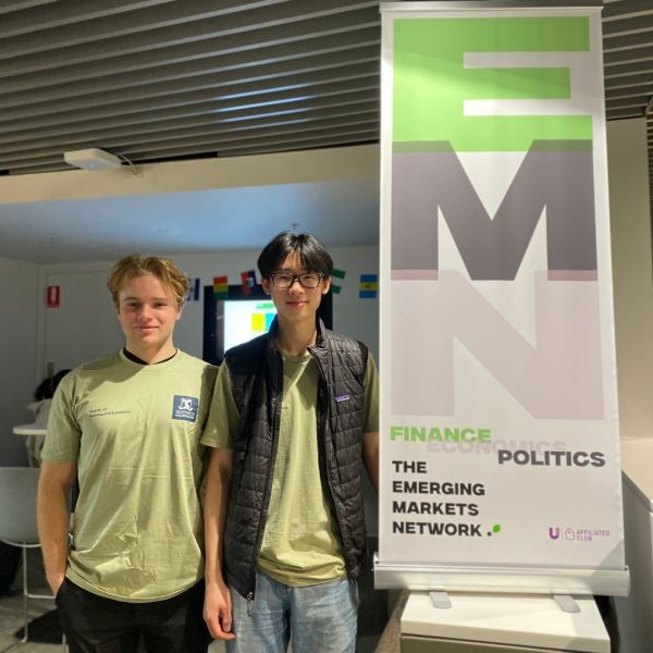 Emerging Markets pop up at the FBE Student Brunch