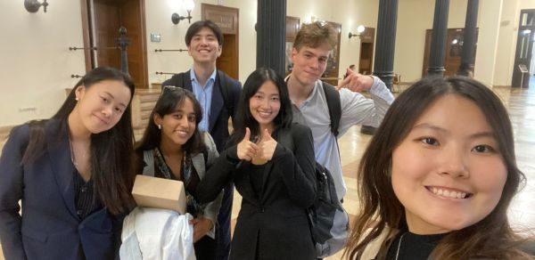 Student team with Faculty advisor