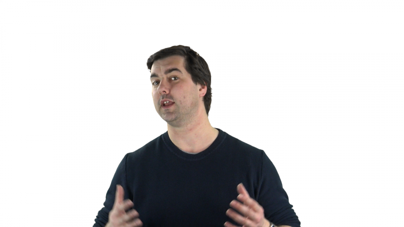 Instructor looking direct to camera
