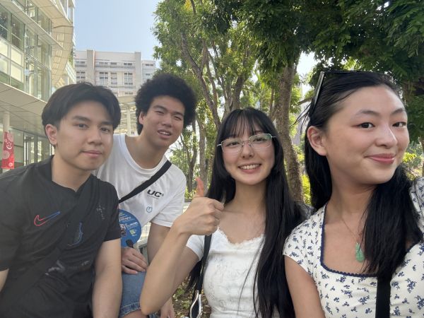 Ayden, Harry, Nicole and Jolyn in Singapore