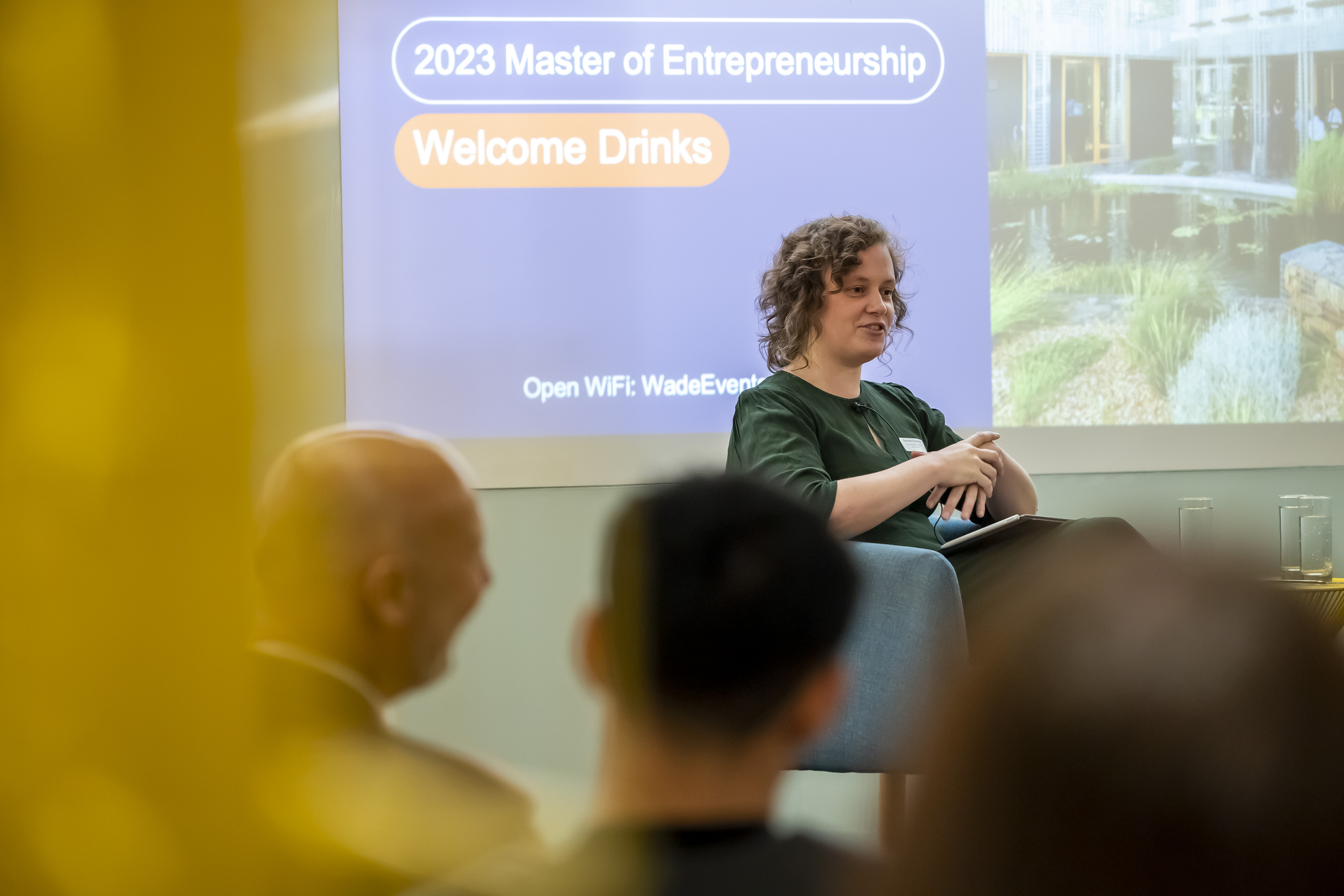 Master of Entrepreneurship panel with Eleanor Toulmin