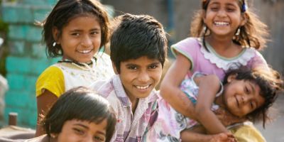 Indian village children