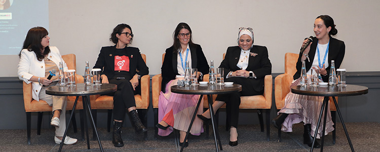 Panel at the Women in Renewables Alliance Baku Dialogue